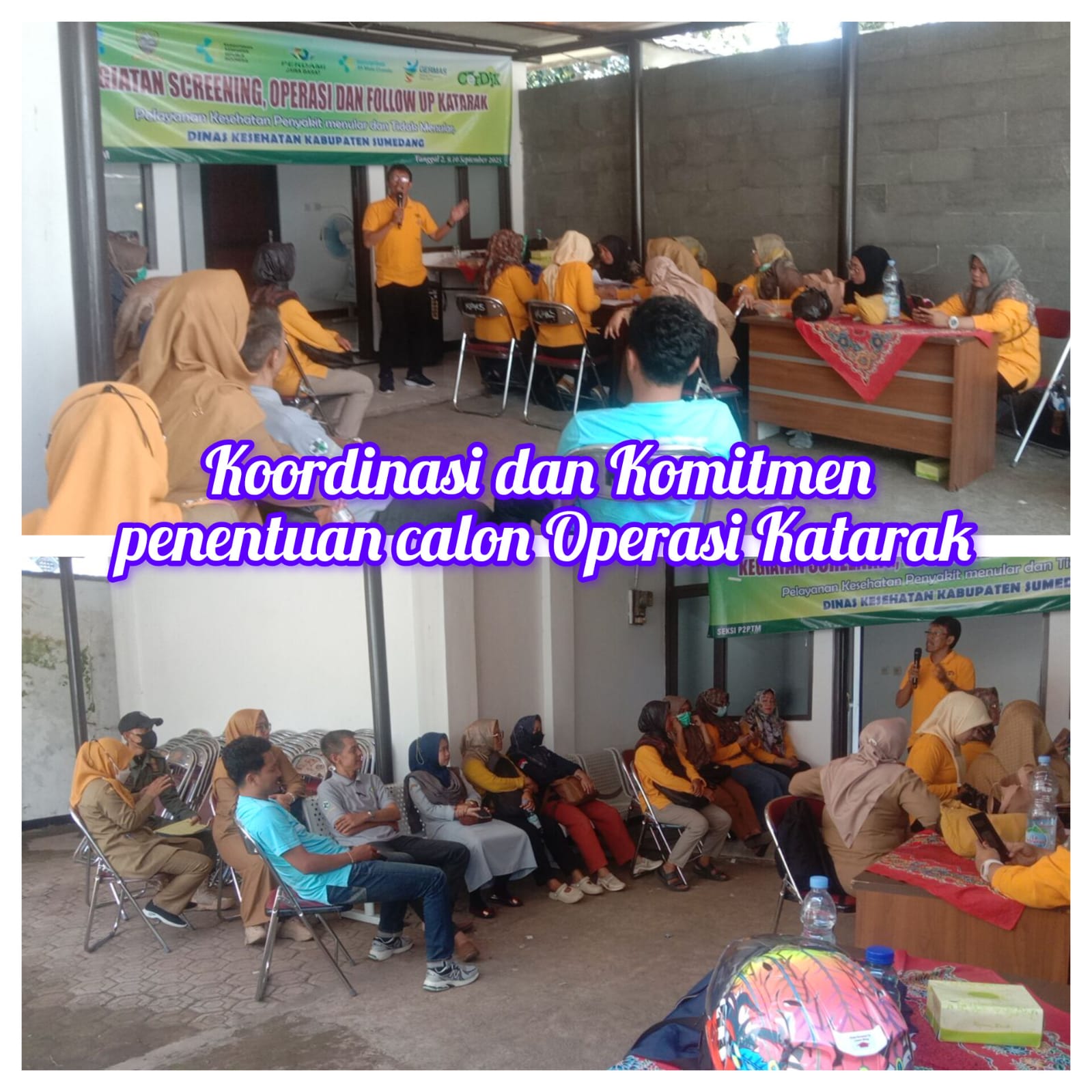 Kegiatan Koordinasi dan Komitmen dengan Puskesmas